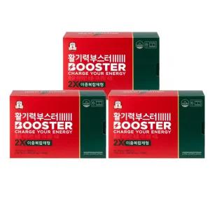 정관장 활기력 부스터(액상20ml+정제400mg x 14개입) 3개