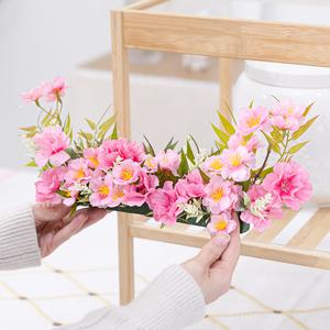 벚꽃 성묘 리스 조화 꽃 일자 32cm 납골당 산소 봉안당 추모 장식 꾸미기 수목장