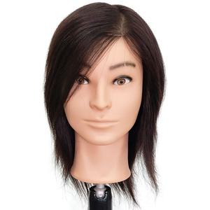 예코 인모100% 남자통가발 / 아이롱 드라이 펌 컬러 쉬창6번