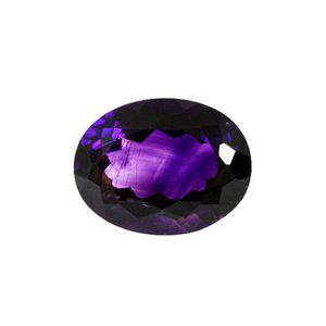 천연 자수정 오발 컷팅 5.55ct