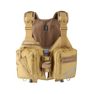 다이와 Daiwa DF-6421 라이트 플로트 베스트 프리 밀리터리 베이지 08370294