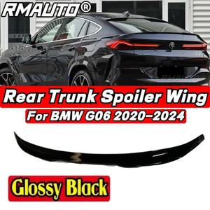 BMW X6 G06 F96 20-24 리어 스포일러 윙 실카본 트렁크 외부 부품