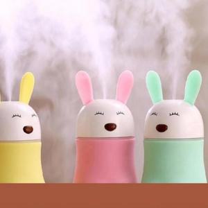 [BZJLO2QH_51BF]귀여운 애니멀 동물 가습기 차량 조명