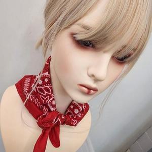 [BZJII48M_4B]반다나 페이즐리 등산 레저 손수건 헤어