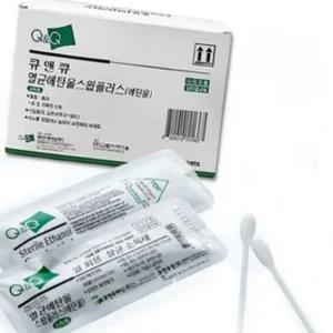 (올핀)에탄올 멸균면봉 스왑 개별포장 2개x50팩 일회용