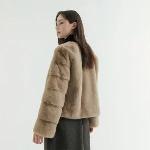 [정가 799,000원] 휘메일 풀스킨 루시 밍크 자켓