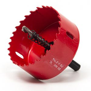 바이메탈 홀쏘 75mm 1EA/목재 철판 석고 플라스틱 홀커터 아바포함 드릴비트 천공 기리 전동드릴 홀캇타 홀카타
