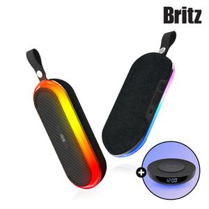 [포토상품평 이벤트] 브리츠 BZ-MG9 휴대용 마그네틱 블루투스 스피커 RGB LED 라이트