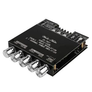블루투스 하이파이 스테레오 2.1 보드 오디오 파워 앰프 모듈 TPA3116D2 50WX2  100W 12V-24V