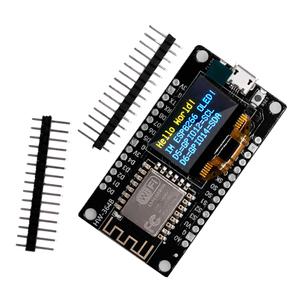 ESP-12F Nodemcu 와이파이 원격 제어 개발 보드 모듈 0.96 인치 OLED 스크린 CH340G TYPE-C 아두이노 Micro