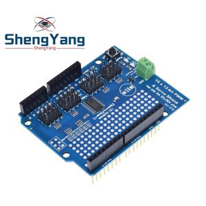PWM 드라이버 보드 포함 모터 스텝퍼 서보 로봇 쉴드 아두이노 I2C v2 키트