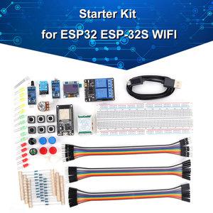 보관함 정리함 포함 ESP-32S 와이파이 원격 제어 프로젝트 학습 키트 전자 부품 기본 스타터 아두이노용 0.