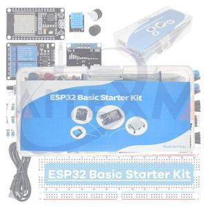 ESP-32S 와이파이 원격 제어 개발 보드용 기본 스타터 키트 아두이노 프로젝트 학습 튜토리얼 ESP32 박스