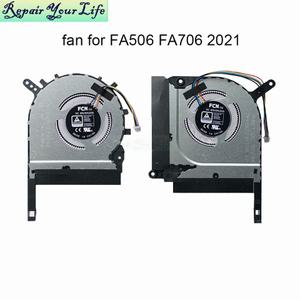 Asus TUF 게이밍 노트북 냉각 FAN CPU GPU 쿨러 A15 fa506 FA506ICB FA506IHR A17 FA706 FA706IC 13NR0600T