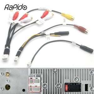Pioneer DMH-160BT 1700NEX 1770NEX W2770NEX 차량용 라디오 오디오 서브우퍼 카메라 비디오 RCA AUX 음소
