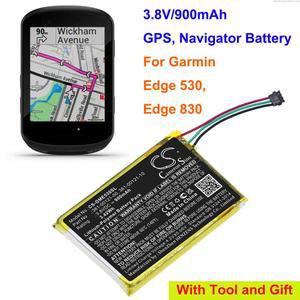 900mAh GPS 네비게이터 배터리 361-00121-00 361-00121-10 호환 가민 엣지 530 830 용