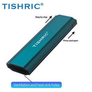 TISHRIC SSD M2 NGFF/NVME/NGFFNVME 인클로저 10Gbps 5Gbps USB- C 게임용 외장형 하드 드라이브 케이스