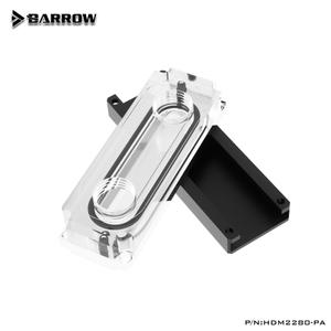 2280  22110 PCI-E SSD SATA M.2 M2 nvme 방열판 라디에이터 블록 양면 방열용 BARROW 워터 블럭 사용