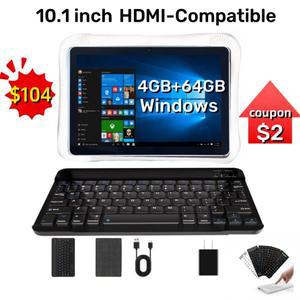 윈도우 10 태블릿 PC 호환 듀얼 카메라, 인치 64 비트 + 배터리