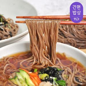 탱글탱글 쫀득한 메밀 생면 생메밀국수 장국/양념 골라담기