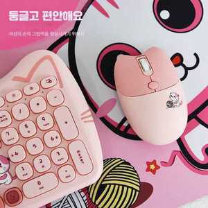 glowjin 캐릭터키보드 레트로 세트 캐릭터 블루투스