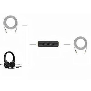 3.5mm 암-암 커넥터 이어폰 Aux 어댑터 오디오 암 잭 스테레오 연장 케이블 커플러 변환기 헤드폰