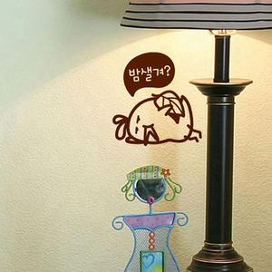 뾰롱이 포인러블트스티커 스위치스티커-브라운