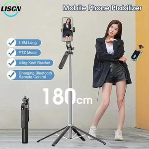Xiaomi Selfie Stick1.8M 팬 틸트 손떨림 방지 카메라 안정기 자동 밸런스 스틱 삼각대 (블루투스 리모컨