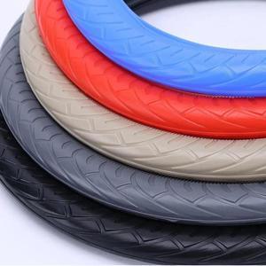 자동차 실리콘 스티어링 휠 케이스 커버 셸 Audi Nissan Peugeot Honda KIA LADA BMW 등을위한 미끄럼 방지