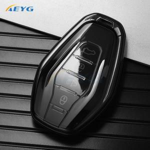 Chery Jetour X70 Plus 2020 원격 홀더 키 체인 액세서리 용 TPU 자동차 케이스 커버 셸 Fob