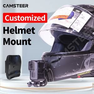 SHOEI X14 AGV K1 ARAI HJC Camsteer GoProMax Hero11 9 Insta360One X3 RS DJI 카메라용 맞춤형 ABS 헬멧
