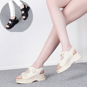 제이시 5cm 여자 ?팅 푹신한 통굽 여름 샌들 K070