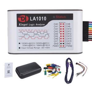 새로운 Kingst LA1010 16CH USB 로직 분석기 MCU ARM FPGA 디버그 도구 영어 소프트웨어