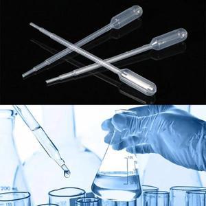 실험실 피펫 플라스틱 일회용 눈금 용기, 액체 스포이드 장비, 빨대 용품, 100 개, 1 mL, 2 3 5 10mL