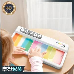 어린이용 전자 터치 스크린 키보드 피아노 장난감 조명 휴대용 악기 교육용