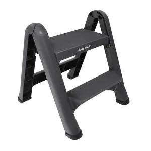 툴스타 2단 접이식 스텝 사다리 TS-SS-2S 200kg 1EA/휴대/폴딩/간편/간이/발판/가정/부엌/베란다/주방/가게