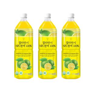 참앤들황토농원 깔라만시 NFC 원액 음료 추천 1L X 3