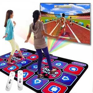 펌프게임 DDR댄스게임 가정용 홈트 PVC매트 PVC 디디알댄스 가저용 리듬 벨벳 블루