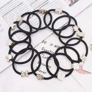 대용량 메달 머리끈 100P/고정/여자/스타일링/헤어/액세서리/여성/머리/악세사리/소품/스타일/밴드/세트