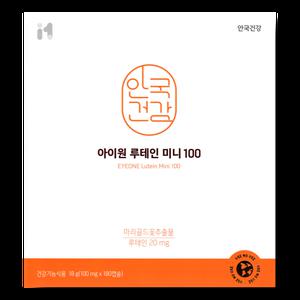 아이원 루테인 미니 100 100mg 180캡슐 1박스_WB