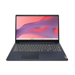 레노버 디어패드 3i 크롬북, 15.6인치 FHD 디스플레이, 인텔 셀러론 N4500, 8GB RAM, 64GB eMMC, 1920x1080 px, 720p 카메라, 크롬 OS, 어비스 블루