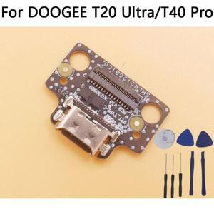 DOOGEE T40 Pro 태블릿 용 새 원본 DOOGEE T20 Ultra USB 보드 기본 충전 충전 TYPE-C 포트 보드 액세서리