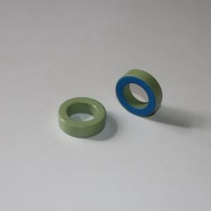 T141-52 인덕터 스틸 분말 코어 파란색 녹색 반지를 위한 페라이트 토로이드 36x22.4x10.5mm