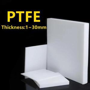 130mm 두께 PTFE 시트 PTFE 플레이트 보드 블록 폴리테프 플레이트 부식 방지 가공 모델 가공 재료
