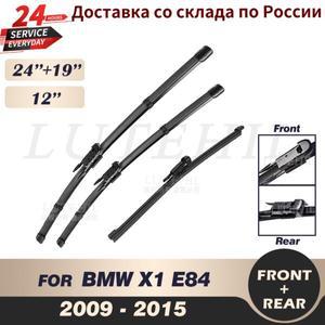와이퍼 전면 후면 와이퍼 블레이드 세트 BMW X1 E84 2009-2015 2010 2011 2012 2013 앞 유리 앞 유리 전면