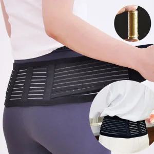 하이메디(1등급_국산) 황동 미니파워벨트 의료용 허리 보조기 골반 척추 복대 보호대 지지대