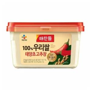 [해찬들] 해찬들 우리쌀로만든 태양초 골드고추장 2kg 1개