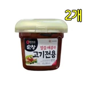청정원순창 고기전용 쌈장 450g 2개