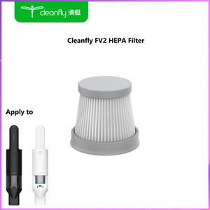 기존 Cleanfly H1 FV2 자동차 휴대용 진공 청소기 HEPA 필터 예비 부품 팩 키트 홈 바닥