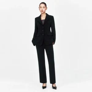 더엣지 50%이상 OFF 엣지 여성 수트 셋업 팬츠